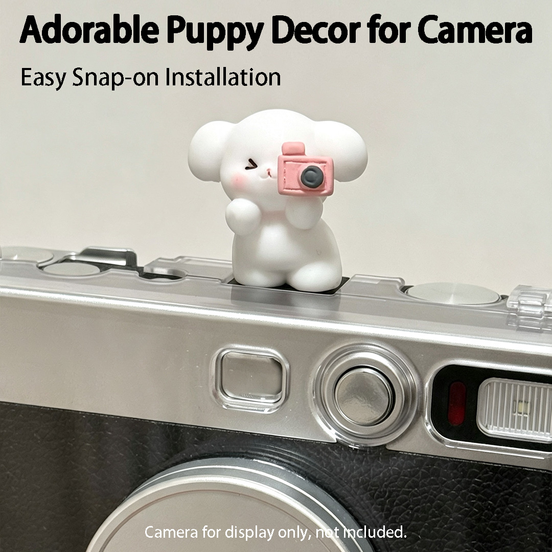 Cute 3D Puppy Camera Hot Shoe  - đánh giá và giá Canon Camera Eos R8
