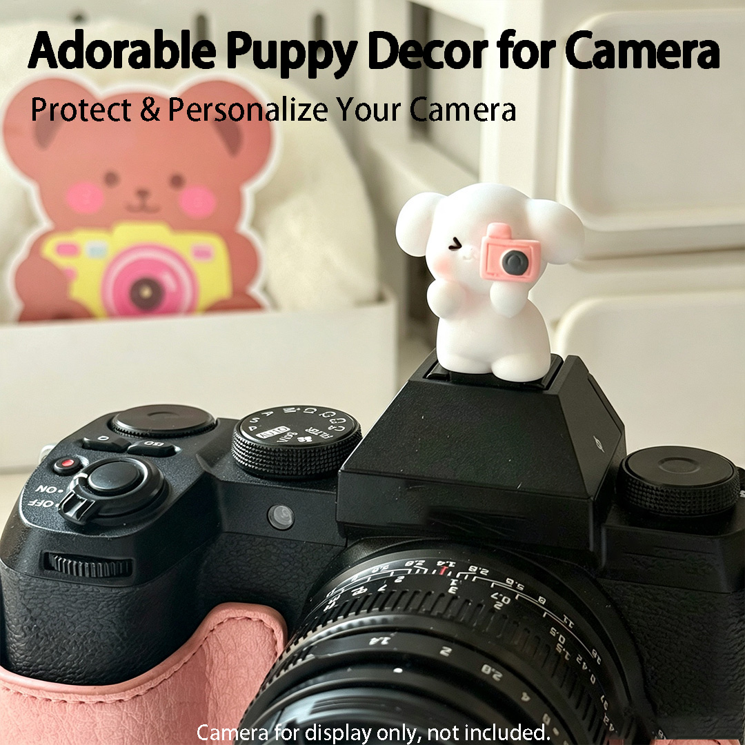 Cute 3D Puppy Camera Hot Shoe  - đánh giá và giá Canon Camera Eos R8