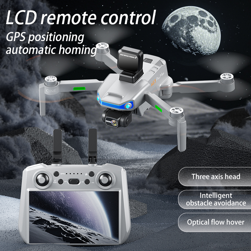 AE3 PRO Max NEW LCD SC GPS Dro - đánh giá và giá Drone Camera With Gimbal