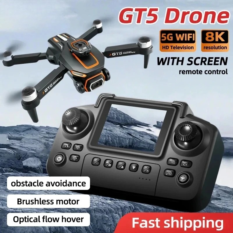 OriginalGT5 Mini Drone 4K HD d - đánh giá và giá Drone Camera Wide Angle