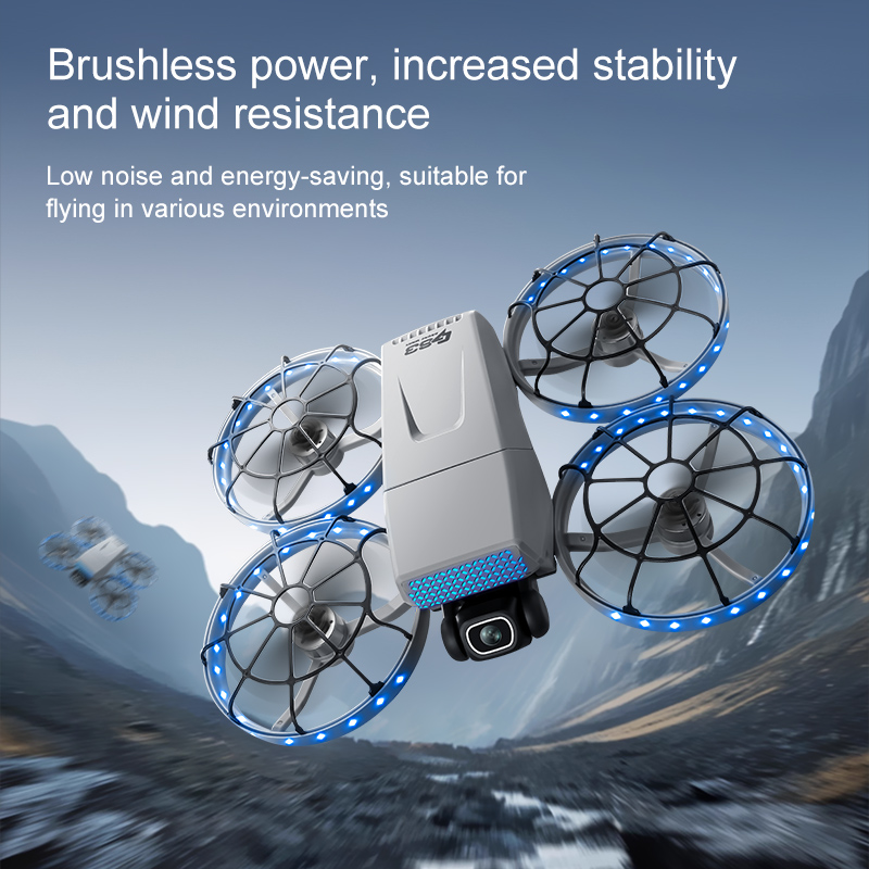 New Mini Foldable Drone G63 Op - đánh giá và giá Drone Camera Case