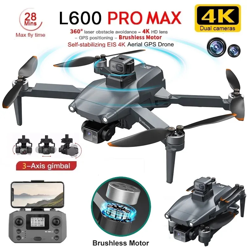 L600 PRO MAX GPS Drone Profess - đánh giá và giá Drone Camera 4K
