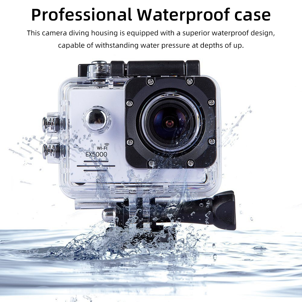 Diving Case for SJCAM SJ4000 S - đánh giá và giá Drone Camera Action