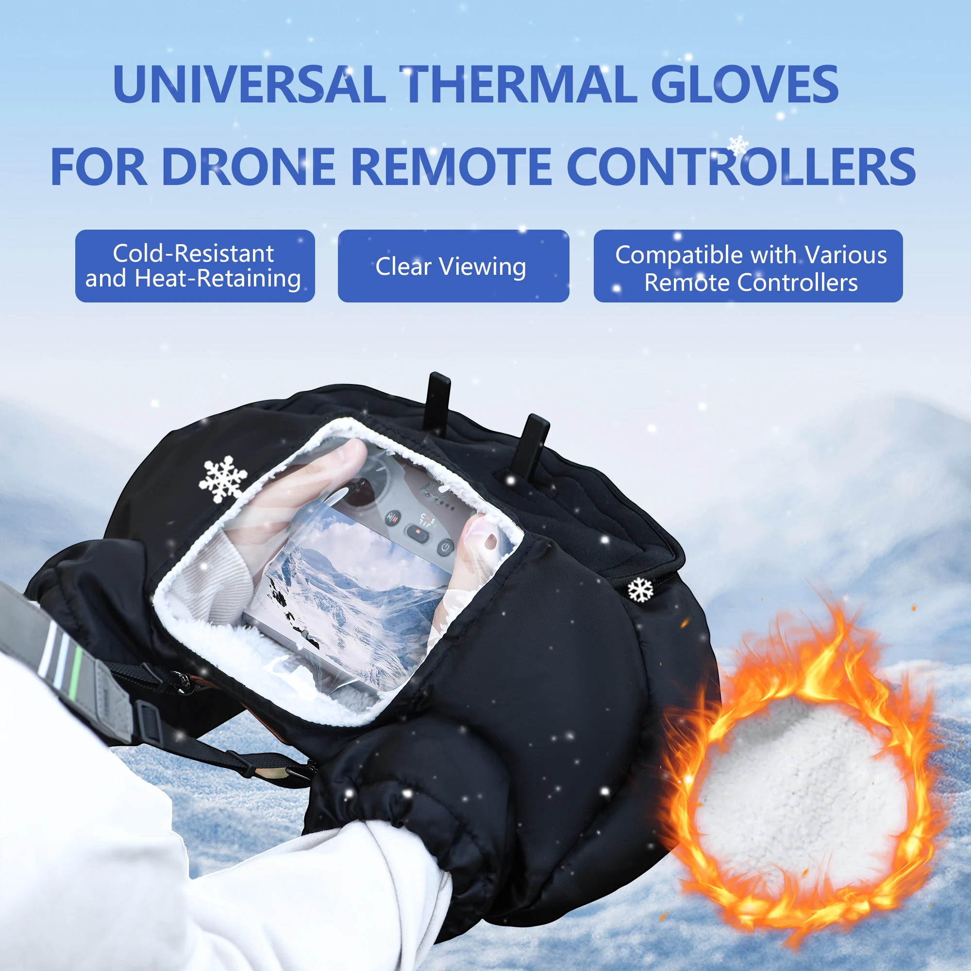 Winter Warm Gloves Drone Fligh - đánh giá và giá Dji Drone Air 3